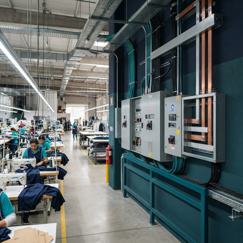 Tekstil Fabrikası Enerji Altyapısı